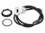 Adapter cable | USB C socket,USB C plug | USB 3.1 | Len: 1m