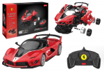 Žaidimų zona | PC | Konsolės | Priedai // Edukaciniai žaislai | Interaktyvūs | Kūrybi&scaron;ki | Meni&scaron;ki // Klocki Konstrukcyjne Auto RC Rastar 1:18 Ferrari FXXK EVO Czerwone 88 el.