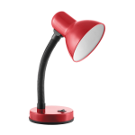 Naujos prekės // FUPI, lampa biurkowa, 40W, E27, stal + tworzywo, czerwona