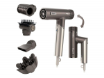 Shark | Hair Dryer System | HD542EU SpeedStyle Pro Flex | 1700 W | Number of temperature settings 3 | Ionic function | Grey | Diffuser nozzle