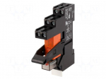 Relay: interface | DPDT | Ucoil: 24VAC | 8A | 8A/250VAC | 8A/30VDC | RT