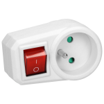 Naujos prekės // Adapter 2P-Z z włącznikiem