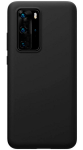 Nugarėlės dėklai Evelatus Huawei P40 Pro Nano Silicone Case Soft Touch TPU Black