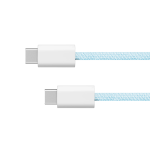 Plan&scaron;etdatori ir plan&scaron;etinių kompiuterių priedai // USB Kabeliai // Kabel USB typu C - USB typu C 100 W 1 m niebieski Kruger&Matz Basic