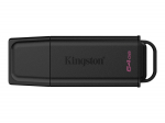 Kingston USB Flash Drive | DataTraveler Exodia | 64 GB | USB Type-A | Black