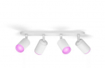 Philips Hue Fugato balts gaismeklis 4x5.7W 240V 929003810501 8720169319578