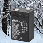 6V 4.5Ah Battery :: Lead-Acid :: AGM :: Terminal type T1 (4.75mm)