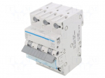 Circuit breaker | 230/400VAC | Inom: 16A | Poles: 3 | Charact: B | 6kA