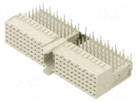 Connector: PCB to PCB | socket | female | PIN: 110 | Z-PACK | angled 90&deg;
