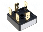 Bridge rectifier: three-phase | Urmax: 600V | If: 35A | Ifsm: 475A | THT