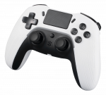 PS4/PC/Android/iOS valdiklis DELTACO GAMING Bluetooth, 2 programuojami makrokomandos mygtukai, baltas / GAM-139-W