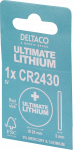 Elementas DELTACO 3V, CR2030, 1 vnt. pakuotė / ULT-CR2430-1P