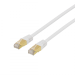 Kabelis DELTACO S / FTP Cat7 1,5m, 600Mh, LSZH, RJ45, baltas /  STP-711V