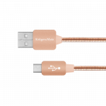 Kompiuterių komponentai ir priedai // PC/USB/LAN kabeliai // Kabel USB - micro USB  1m Kruger&Matz