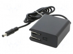 Power supply: switching | mains,plug-in | 5VDC | 6A | 30W | Out: 5,5/2,1