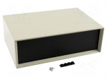 Enclosure: with panel | vented | 1426 | X: 305mm | Y: 203mm | Z: 102mm