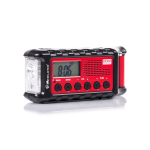 Garso ir HiFi sistemos // Radio Clock // Radio alarmowe Midland ER300 z akumulatorem 2600mAh dynamo solar