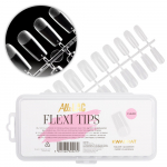 AlleLac Flexi Tips kvadrato formos nagų priauginimo tipsai, 240 vnt