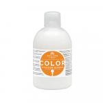 Kallos Color &scaron;ampūnas su linų sėmenų aliejumi ir UV filtru, dažytiems plaukams, 1000 ml