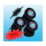 Prožektoriai LED RGB 3x1.5 W