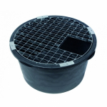 Rezervuaras talpa d60 su grotelėmis