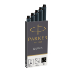 Ra&scaron;alo kapsulės Parker Standard 5 vnt. Juoda - 1950382
