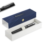 Waterman Allure/Graduate Black Matte CT (F) Plunksnakotis su graviravimu