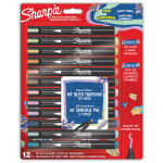 Kūrybi&scaron;ki Sharpie akriliniai žymekliai žemės spalvų (kūginis galiukas) 12 vnt. - 2213421