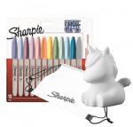 Markeriai Sharpie Fine Permanent Mystic Gems + taupyklė ir spalvinimo mai&scaron;elis