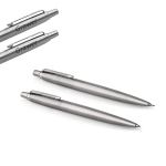 Parker Jotter nerūdijančio plieno pie&scaron;tukų ir ra&scaron;iklių rinkinys CT su graviravimu