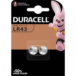 &Scaron;arminė baterija Duracell LR43, AG12, 186, V12GA, L1142, RW84, D186 1,5 V 2B