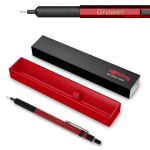Rotring Tikky HB Red Automatinis pie&scaron;tukas su trintuku su graviravimu