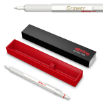 Rotring RO 600 Professional White Pearl Metalinis Tu&scaron;inukas su graviravimu