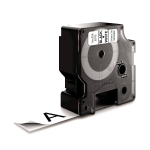DYMO S0720930 D1 Juostelė 24mm x 7m (balta / juodas &scaron;ifras)