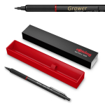 Rotring Rapid Pro Precision 2,0 mm Black Pie&scaron;tukas su graviravimu