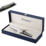 Waterman H&eacute;misph&egrave;re Color-Block Black-White CT (M) plunksnakotis - 2202844 su graviravimu