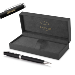Parker Sonnet Matte Black CT Tu&scaron;inukas su graviravimu