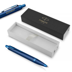 Parker IM Monochrome Blue Tu&scaron;inukas su graviravimu