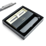 Parker Jotter XL Alexandra Matte Grey ra&scaron;iklis su graviravimu / dėklas / dovanų rinkinys