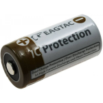EagleTag 16340 3,7 V 750 mAh ličio jonų baterija - tinka naudoti vietoje CR123A, DL123A, EL123A, CR17345, CR17350, K123LA