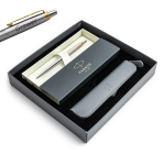 Parker Jotter Stainless Steel GT ra&scaron;iklis su graviravimu / dėklas / dovanų rinkinys