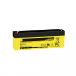 SUN Battery SB 2.3-12V0 Vds 12V2.3Ah AGM akumuliatorius, nereikalaujantis priežiūros