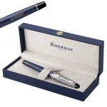 Waterman Expert L'Essence Du Blue Ra&scaron;iklis su graviravimu
