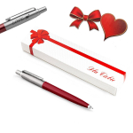 Parker Jotter Originals Raudonas ra&scaron;iklis su graviravimu &bdquo;For You&ldquo; Valentino dienos dovana