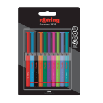 Rotring Linner plonųjų ra&scaron;iklių rinkinys 0,4 mm, 10 spalvų - 2166220