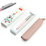 Parker Jotter Originals rausvas PINK ra&scaron;iklių rinkinys su graviravimu + dėklas / Kalėdų dovana