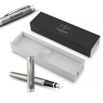 Parker IM Essential Stainless Steel CT (F) Plunksnakotis su graviravimu
