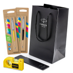 Parker Jotter ra&scaron;iklių rinkinys dėkle su mai&scaron;eliu ir nivelyru Dovana tėčiui