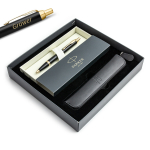 Parker IM Black GT ra&scaron;iklis su graviravimu / dėklas / dovanų rinkinys