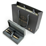 Parker Urban Muted Black GT plunksnakotis ir ra&scaron;iklių rinkinys 1931593 + 2143640